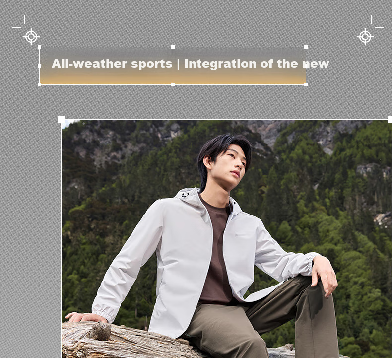 361° Men's Pants, Spring And Summer New Style, Rain-Proof Sports Outdoor Hiking Cargo Straight Loose Trousers, 652533705-2 2