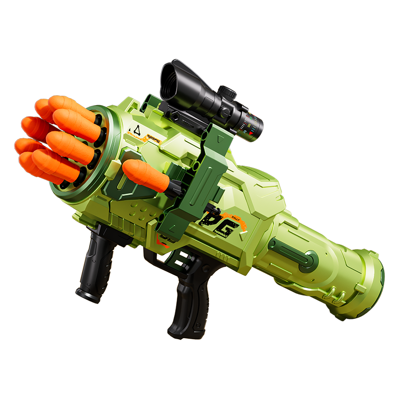 Wild Knight Kids Toy Boys Rocket Launcher Soft Bullet Gun Shooting Rocket Launcher Educational Battle Toy for Ages 3-6-10 Birthday Gift