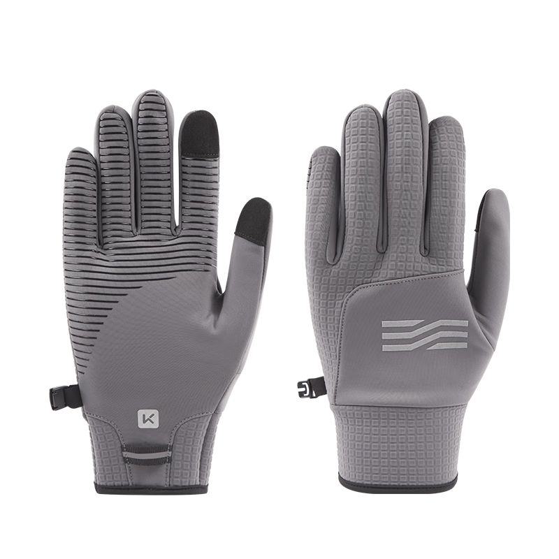 Keep Cycling Gloves [Microfiber Touchscreen] Warm Outdoor Windproof Coldproof Non-slip Electric Bike Autumn Winter Unisex