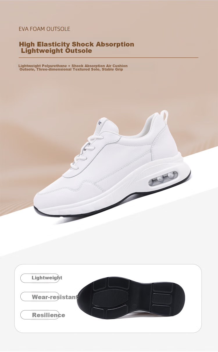 RED DRAGONFLY Women's New Sports Shoes, White Sneakers for Women, Lightweight Shock-Absorbing Running Shoes EXB350641 White Size 38 5
