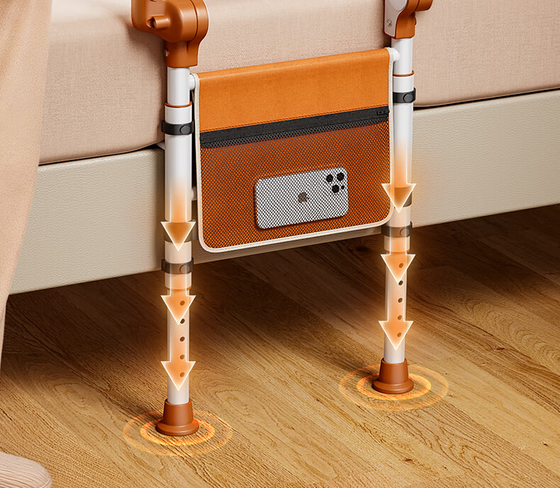 Meiruide Elderly Getting Up Aid Floor Bedside Handrail Support Assist Home Safety Guardrail TY-GF-6194X 7