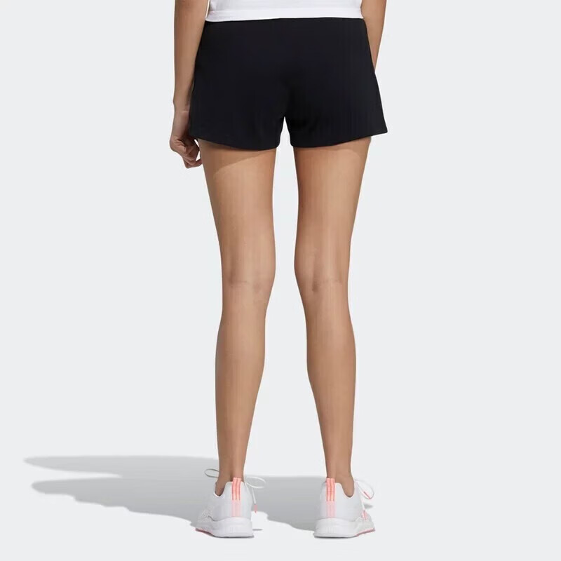 Adidas Fashion Trendy Breathable Comfortable Women's Casual Sports Running Shorts GP5566 Black XL 3
