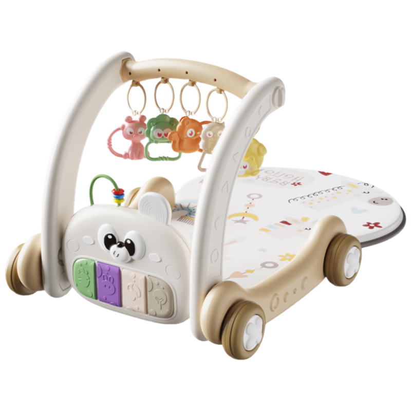 Wanletu Baby Gym Baby Toy Newborn Gift 0-1 Year Old Baby Foot Piano Unisex Full Moon Gift Box