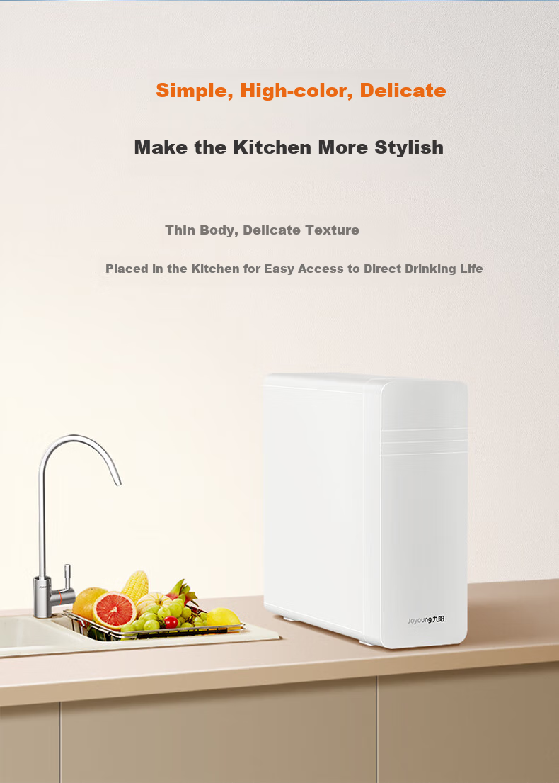 Joyoung Ultrafiltration Water Purifier for Home Direct Drinking, Kitchen Tap Water Purification System, 2.5L/min High Flow Rate JYW-RC312 7
