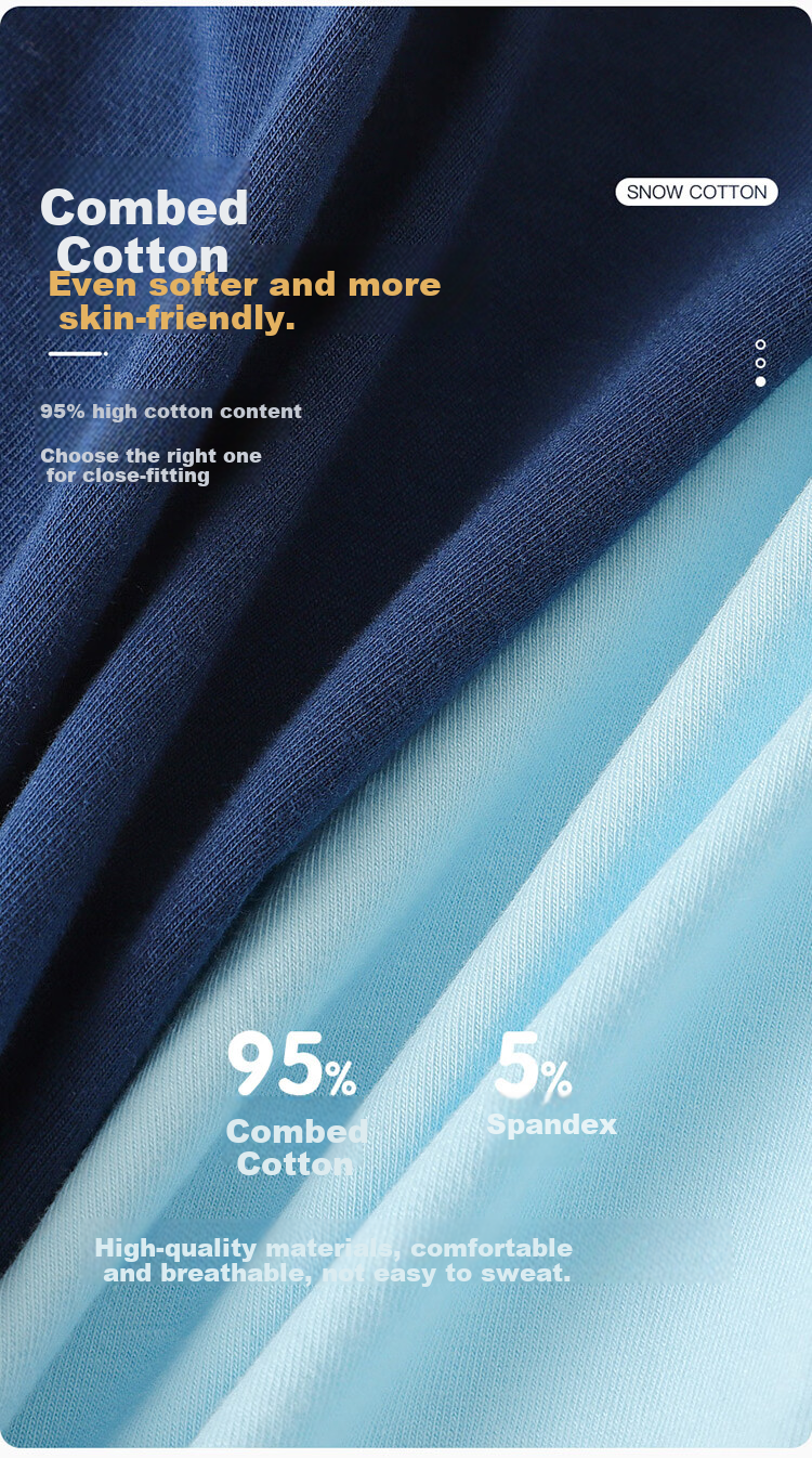 Bingxuemumian Teenage Underwear for Boys, Puberty 12-16 Years Old, Middle And High School Students, Class A Cotton Antibacterial Children's Boxer Briefs 3
