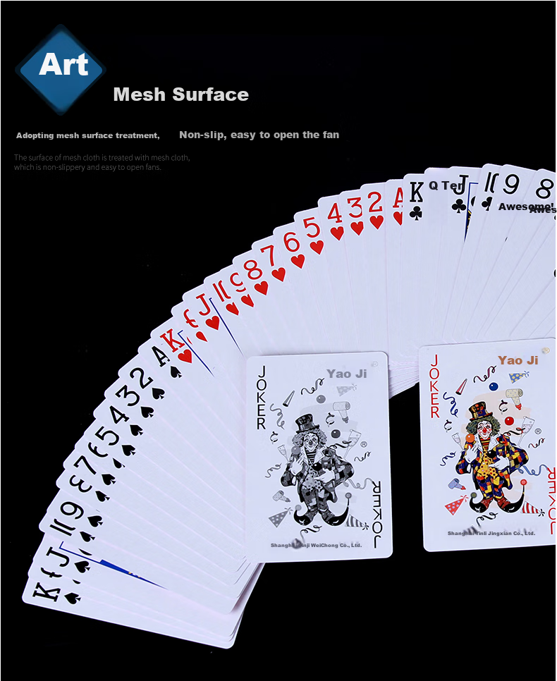 Yaoji Playing Cards, 2006 Outdoor Camping Cards, Poker Table Games, Doudizhu Card Game, Playing Cards, 100 Decks Set 3