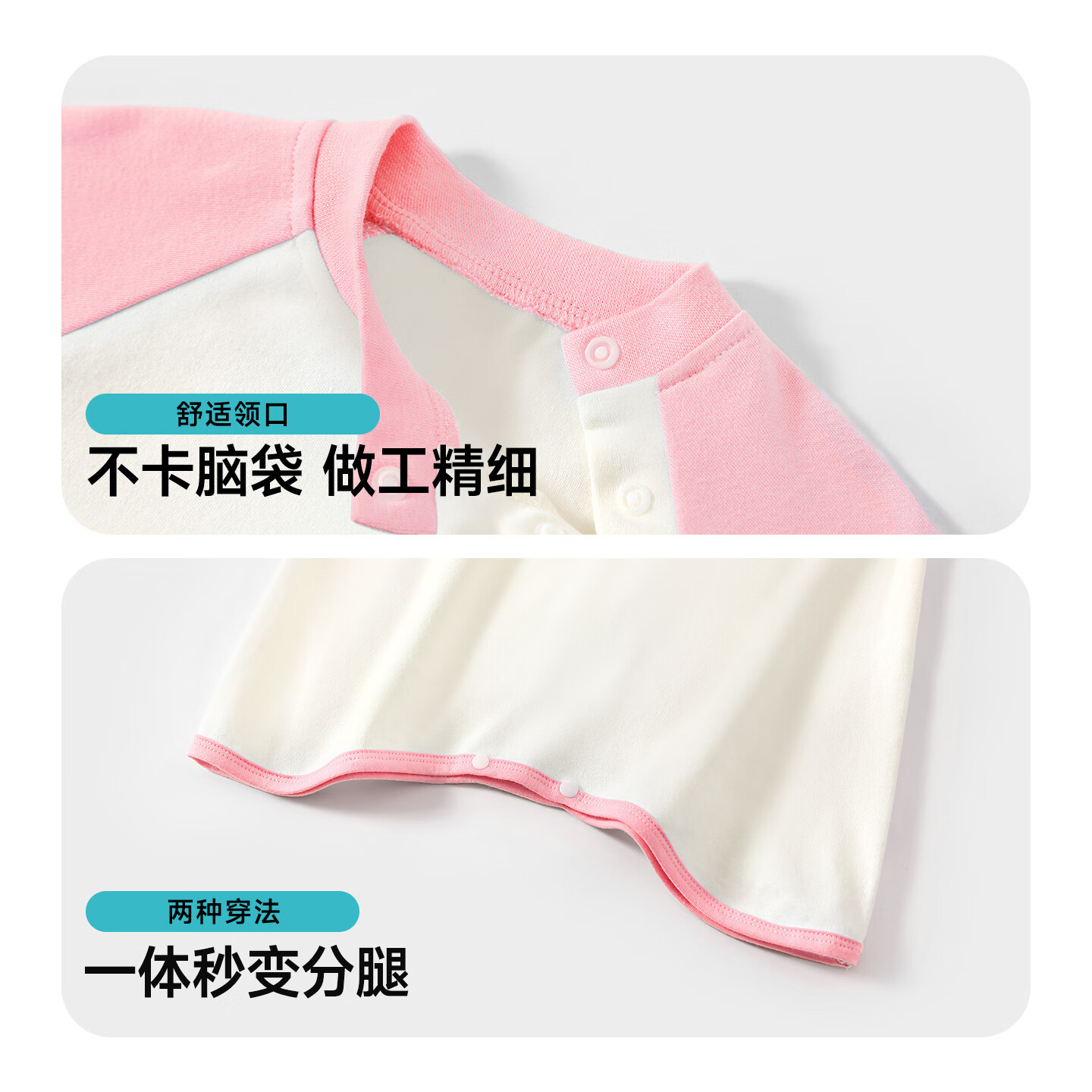 MARCOLOR Baby Toddler Pure Cotton Nightgown Unisex Infant Homewear Comfortable Casual Pajamas Light Blue Blowing Dog 80