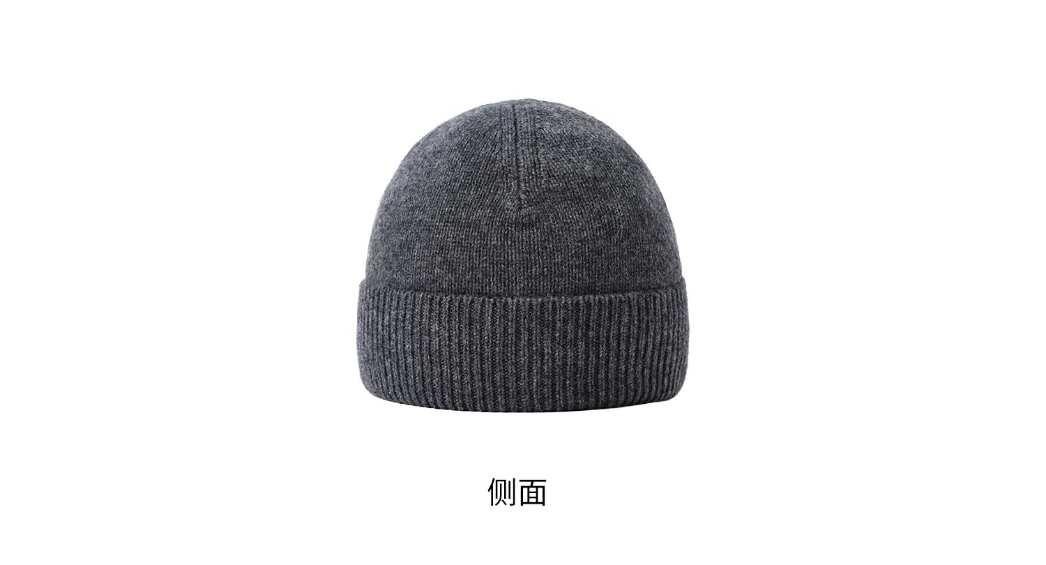 Siggi 100% Cashmere Warm Knit Hat, Autumn And Winter Warm Ear-Protecting Knitted Cap, Winter Hat, Cold Hat, Cold-Proof Hat for Me 25