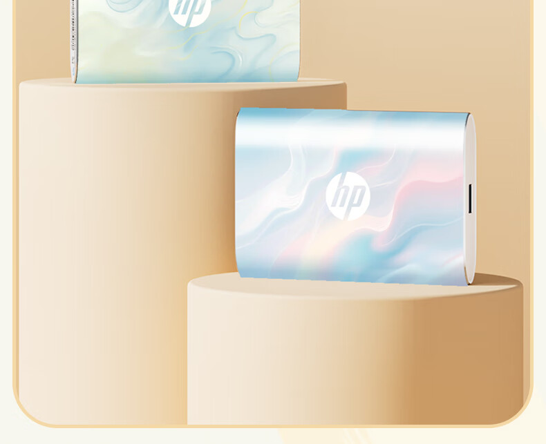 HP 4TB Type-C Portable High-Speed SSD External Solid State Drive USB 3.2 2000MB/s Read Speed Dual-Use for Mobile and PC 1