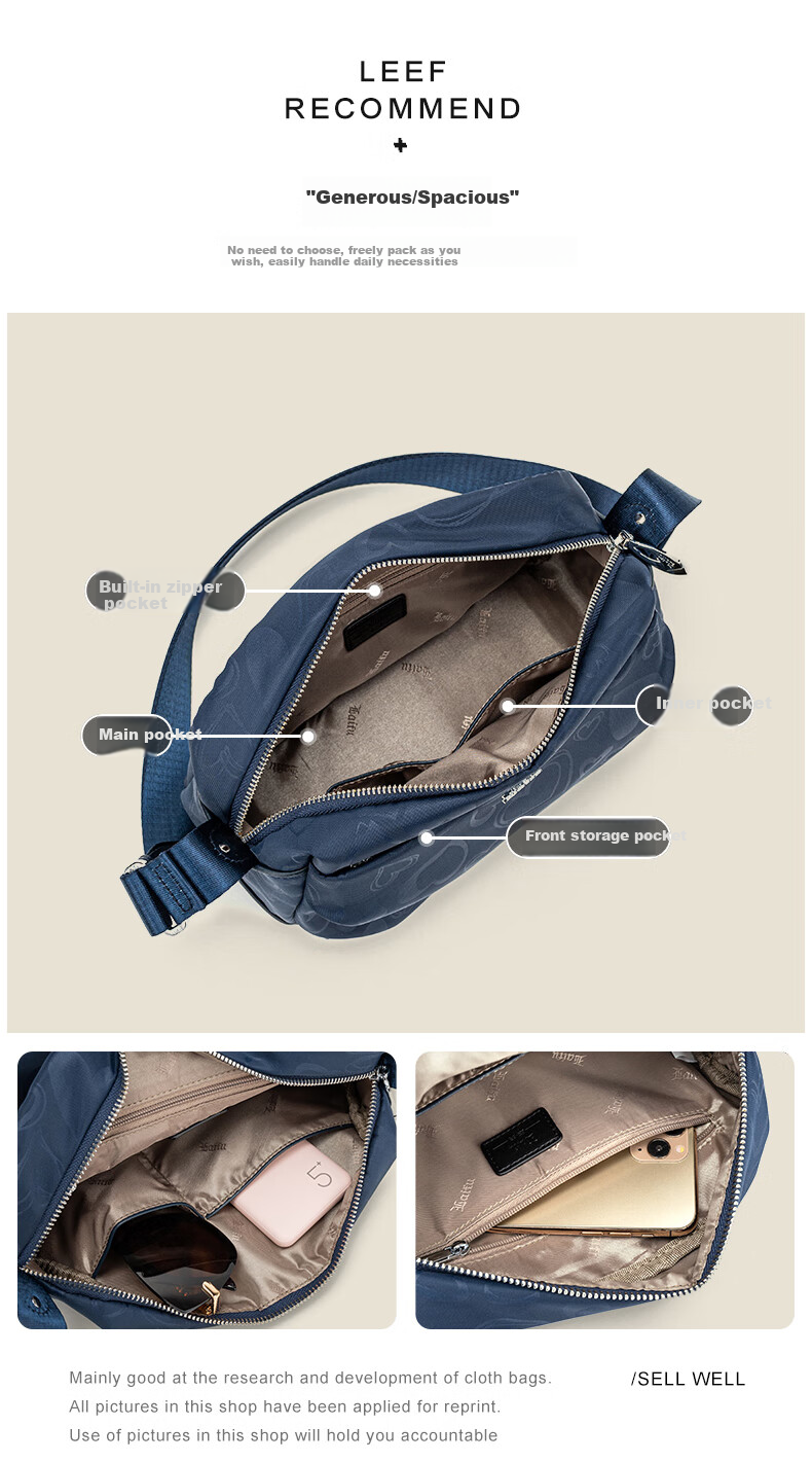 Laifu Shoulder Bag, Large Capacity Pillow Bag, Middle-Aged Women's Canvas Heart-Shaped Crossbody Bag, Birthday Gift 12