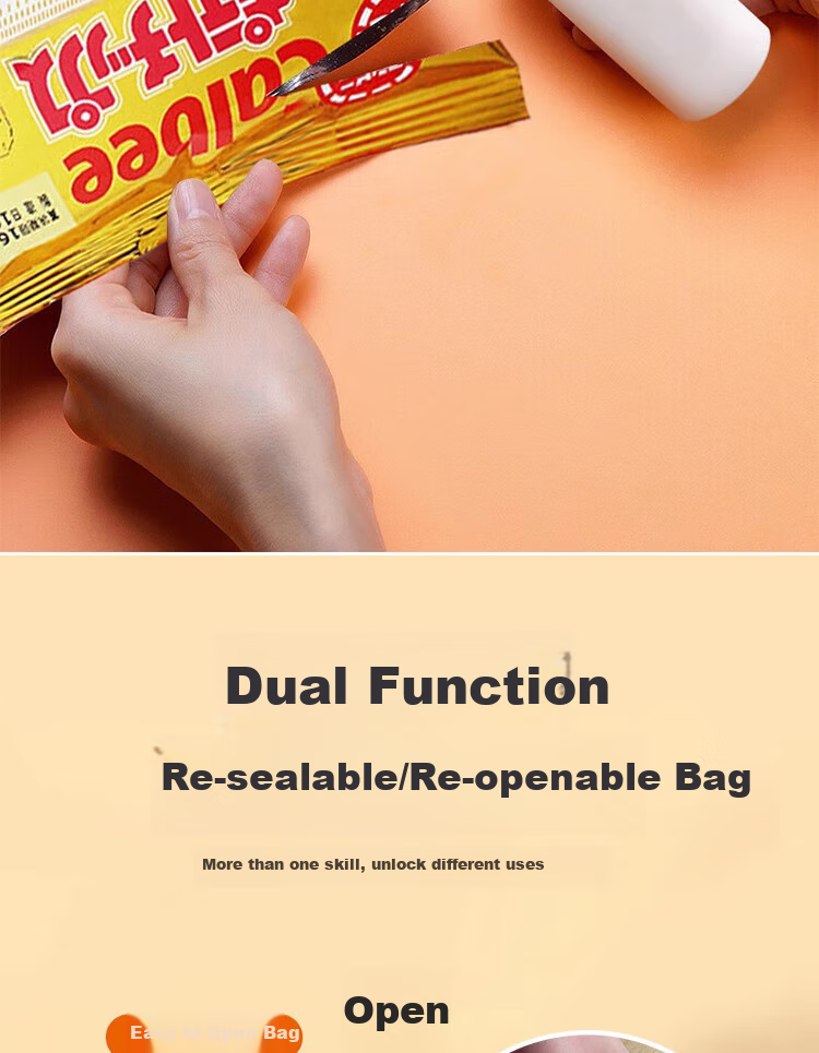 BJ Mini Sealing Machine, Portable Home Sealer, Snack Packaging Bag Sealing Clamp, Hand-Pressed Sealer, Rechargeable Sealing Tool, Hot Sealing Machine, Mooncake Packaging Bag Sealer 8