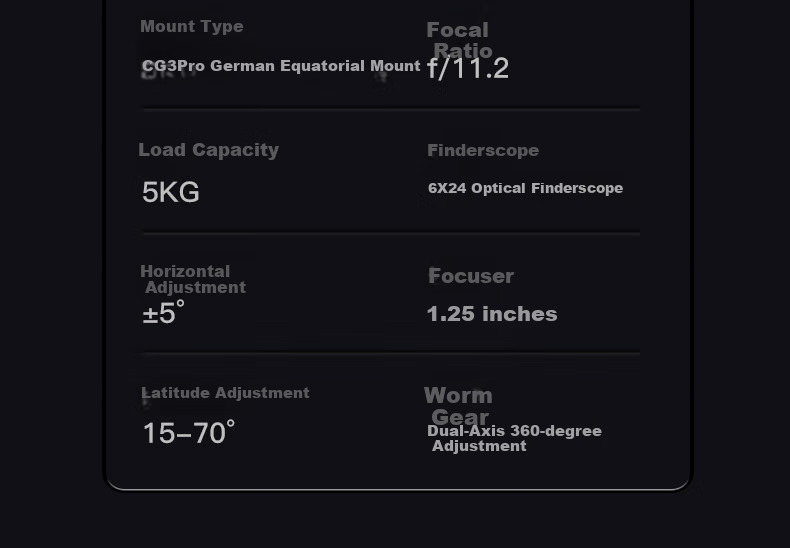 Xingtelang CG3Pro80900 New Model (Upgraded Version of 80DX), High-Definition, High-Magnification, Professional Astronomical Telescope for Stargazing And Landscape Viewing 10