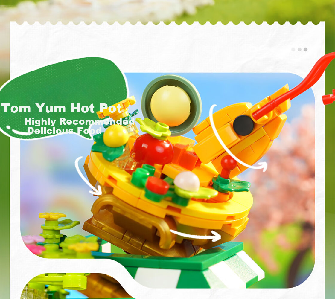MINISO Musical Instrument Store, Building Blocks, Children's And Adult Assembly Toys, Desktop Ornaments, Birthday Gifts for Men And Wome 9