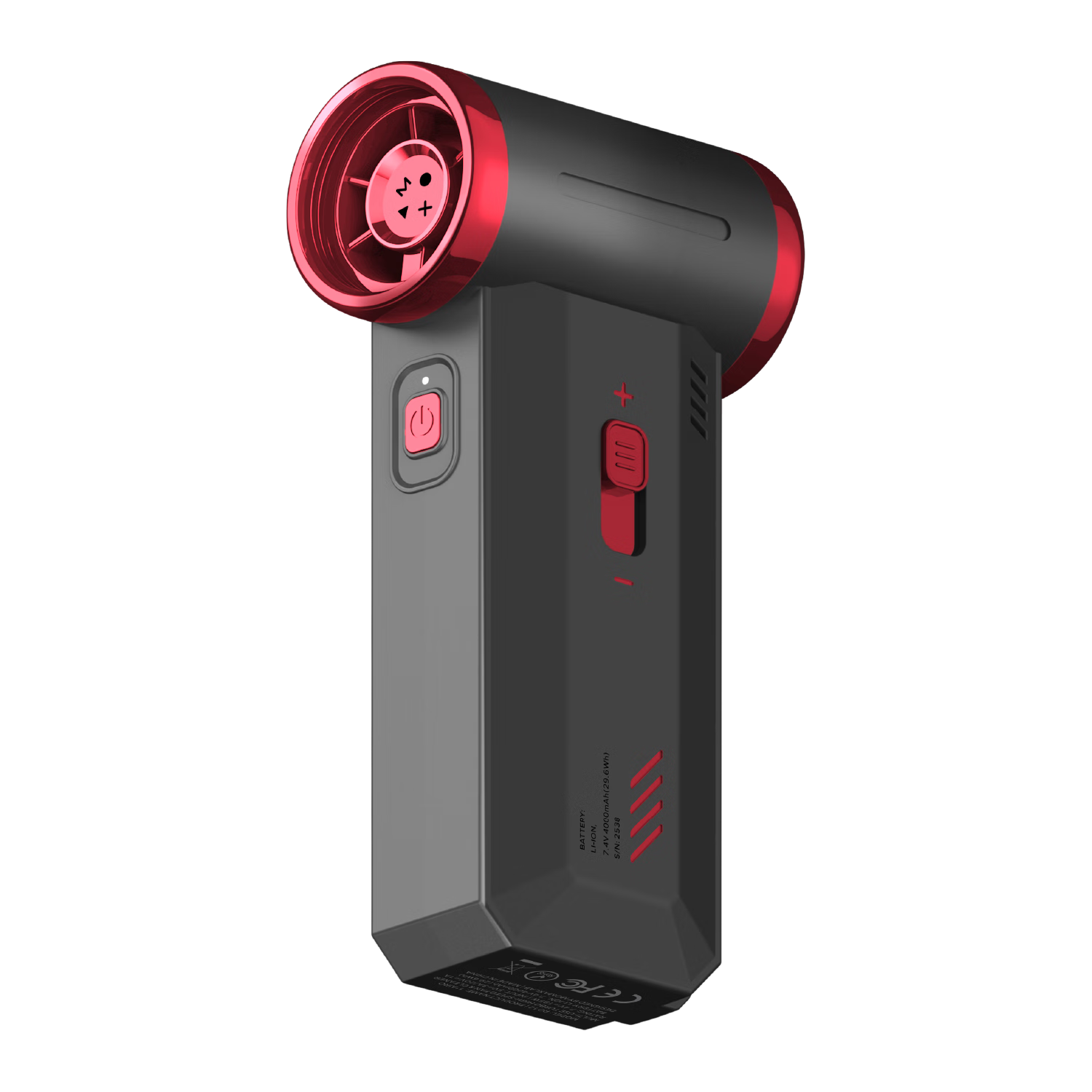 MOMAX High-Power Turbo Handheld Fan with Brushless Motor - Strong Blower, Snow Blower, Car Vacuum Cleaner, Car Wash Dryer, Dust Blower, Compact Powerful Fan