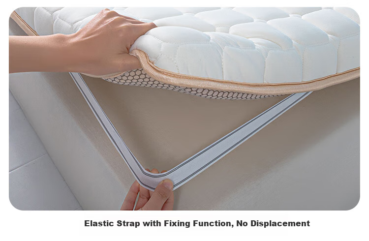 MiiOW Class A Latex Mattress Cover Pad, Soft Bedding for Home Bedroom Tatami Mat, 150*200cm 11