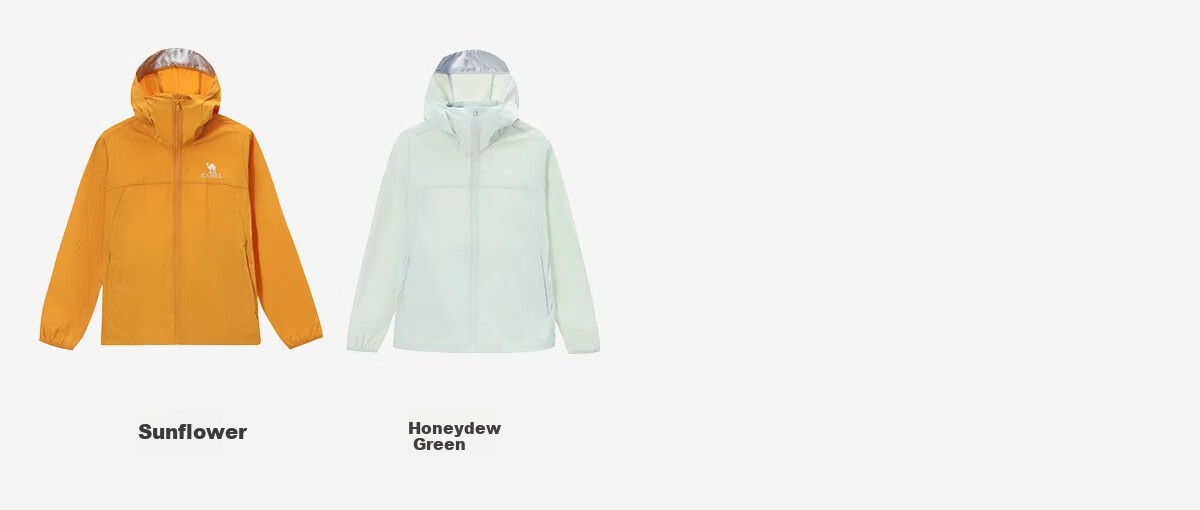 CAMEL Outdoor Sun Protection Clothing UPF1000, UV-Resistant, Lightweight, Breathable Jacket, A25BAEO132 14