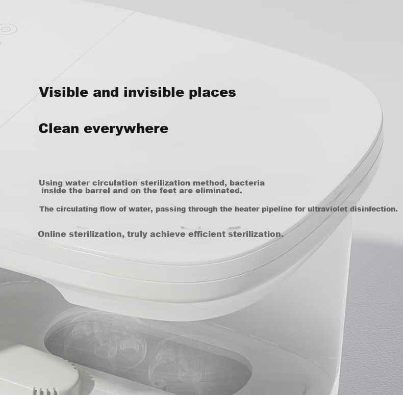 Mijia Xiaomi Foot Soaking Bucket, Fully Automatic Massage And Heating Foot Bath, Smart Sterilization Foot Spa Basin, High-Depth Calf-Washing Tub for Home Use, Birthday Gift for Mom Or Elderly 11