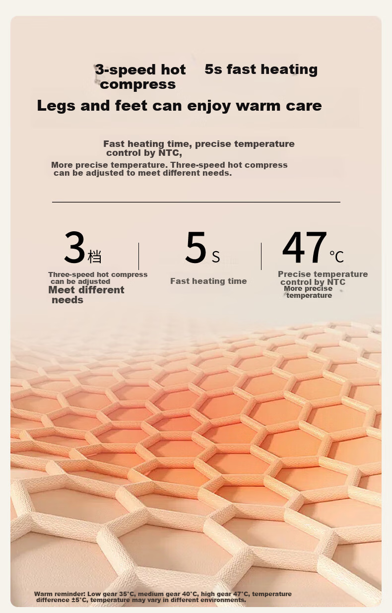 MIAOJIE [Mid-Autumn Festival Gift] X5 Leg Massager, Calf Massage Device, Airbag Kneading, Hot Compress, Leg Warmer, Muscle Relaxation, Slimming Leg Massager, Home Use, Practical 14