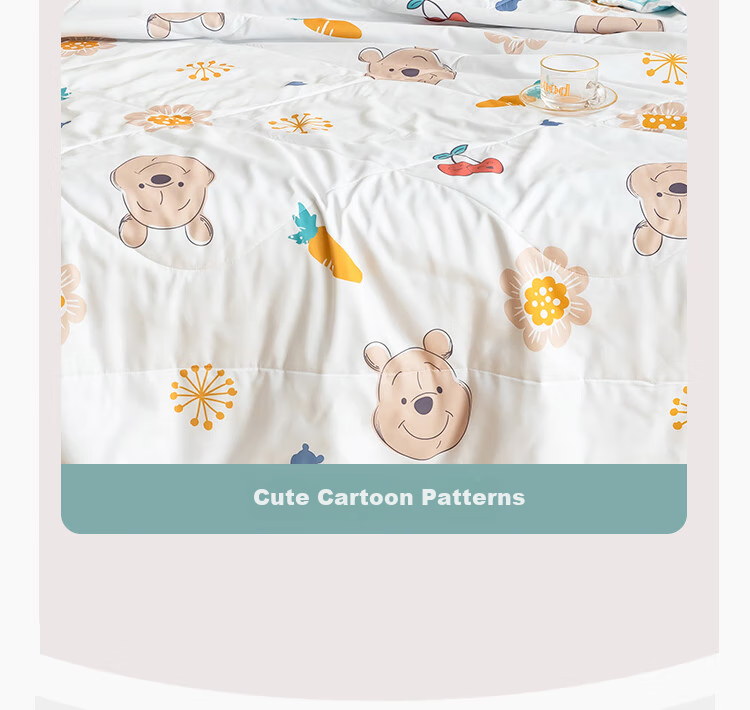 Wuyingongfang, Mu Yin Liangpin Textile Subsidiary Baby Quilt, Spring And Summer Cool Quilt, Nap Air Conditioning Quilt, 120*150cm, Tongba 10