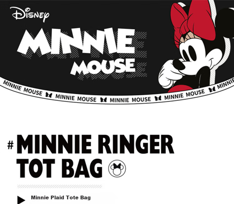 Disney Handbag, Women's Tote Bag, Large Capacity Commuter Bag, Light Luxury Mickey Mouse Shoulder Bag, Gift Box Packaging, Birthday Gift for Wome 3