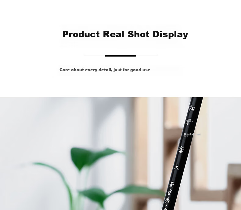 Rongbaozhai Calligraphy Brush, Mixed Hair Soft Brush for Calligraphy Practice in Large, Medium And Small Regular Script, Four Treasures of The Study, Chinese Painting Copybook, for Adult Beginners And Students, Beginner Mixed Hair - Small 9