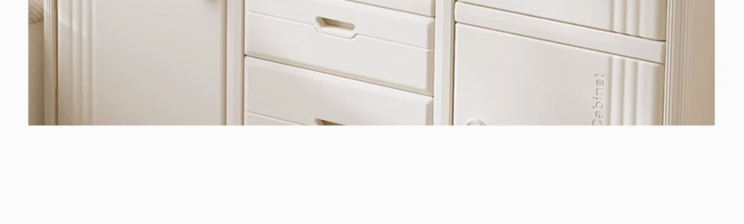 Youchenle Children's Feeding Table Toy Storage Cabinet Organizer Baby Wardrobe Large Capacity Storage Rack Baby Toy Storage Cabinet 2