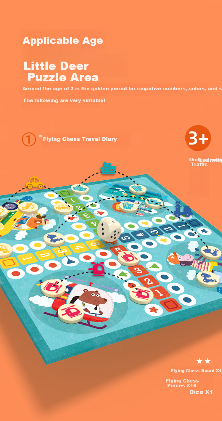 MiDeer Children's Early Education Toy, Classic Board Game "Money Skills Traveler" - Play And Earn, Chinese Children's Gift 4