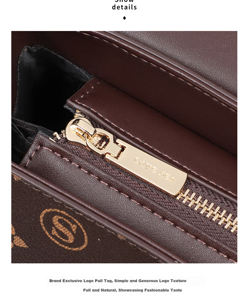 Aiqinghai Handbag, Women's Crossbody Bag, Shoulder Bag, Large Capacity, Light Luxury Brand, Birthday And Mother's Day Gift, Practical Present for Mom 21
