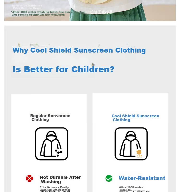 Beitaisi Children's Sun Protection Clothing, 2026 New Style Ice Silk Skin Coat, UV-Resistant Breathable Parent-Child Sun Protection Garment for Boys And Girls 6
