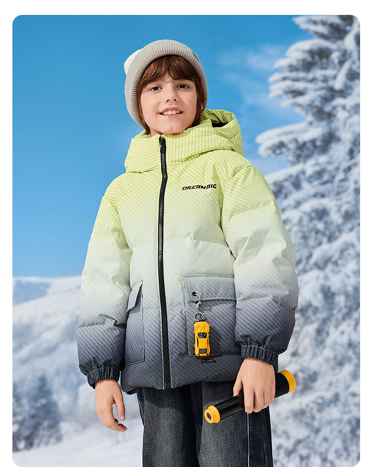 Balabala Kids Toy Down Jacket Boys Hooded Children's Clothing 2025 Winter Protective [Mall Same Style] 202425107101 5