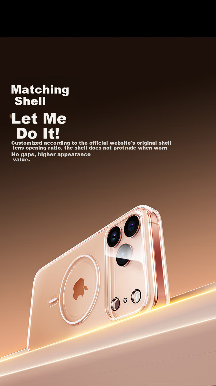 Baseus [AR Anti-Reflective | Full Lens Protection] IPhone 17 Pro Max Camera Lens Film, Apple 17 Pro Max Rear Camera Protective Film, High Definition, Scratch-Resistant, 2 Pieces Per Pack 13