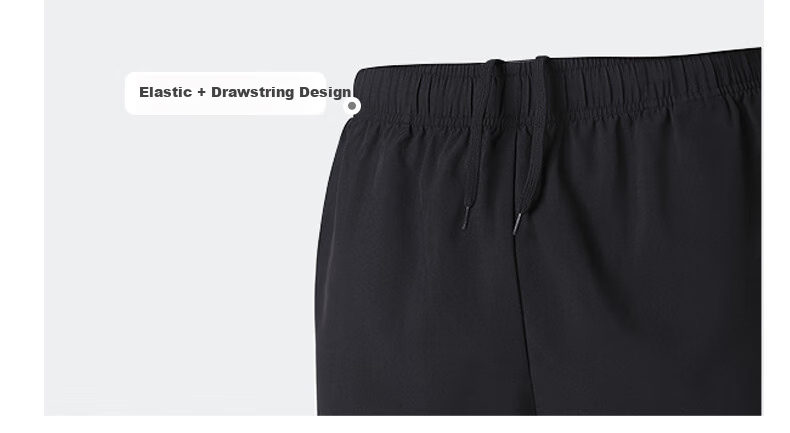 CAMEL Quick-Dry Breathable Shorts for Men And Women, Straight Loose Fit Outdoor Casual Sports Knee-Length Pants for Summer, Men's Size L 39