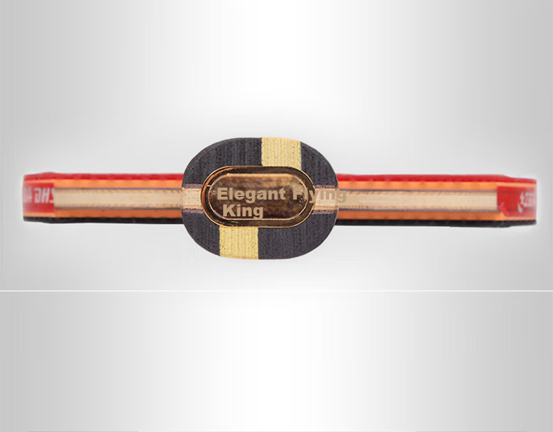 DHS Table Tennis Racket Wang Liqin Gift Box Professional Wang (Penhold Grip), Includes Racket Case, WANG-L 12