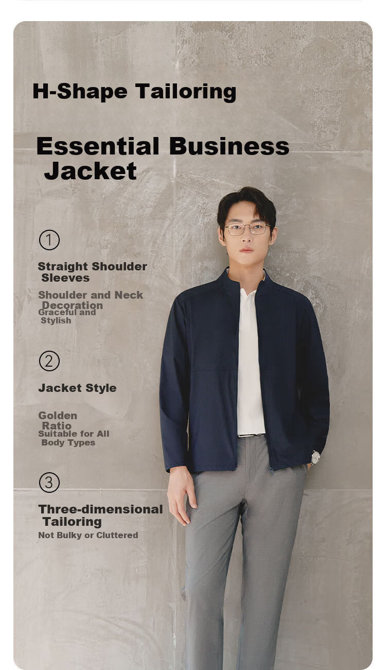 JD Original Cool Stand-Collar Sun Protection Jacket for Men, Executive Windbreaker, Men's Lightweight Coat, Spring And Summer New Style Business Casual, Coffee Gray 3XL 9