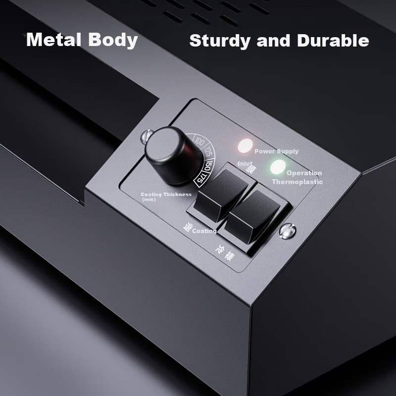 Deli A3/A4 Photo Laminator for Home And Office Use, Compatible with A3 And Smaller Laminating Pouches, Commercial Photo Laminating Machine, All-Metal Body GQ191