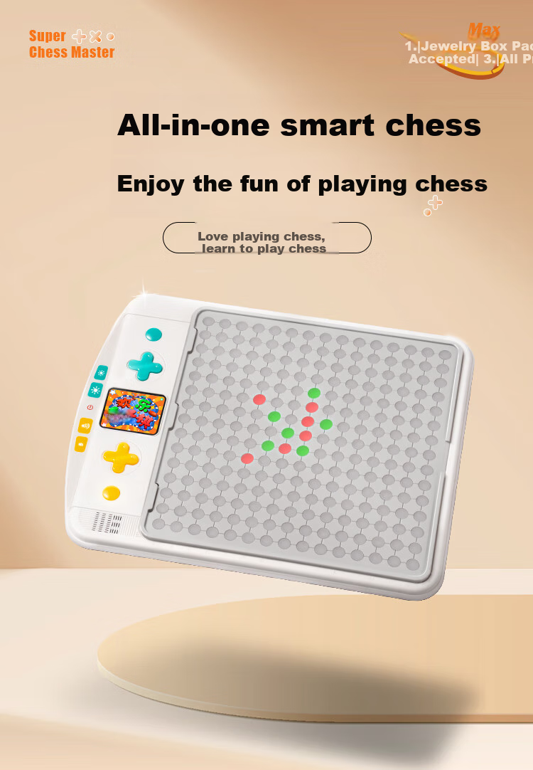 Qiaopigu Super Chess Master Intelligent Multifunctional Board Game for Elementary School Students, Logic Children's Toy, Birthday And Holiday Gift for Boys And Girls 1