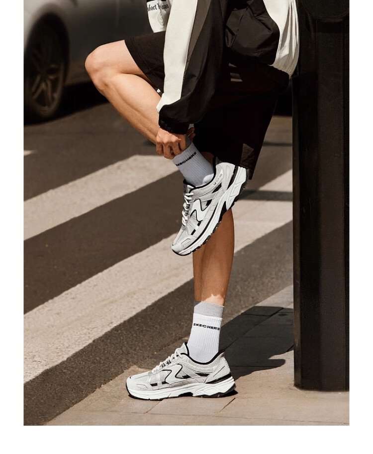 Skechers Silver Wing Women's Dad Shoes Casual Fashion Comfortable Height Increasing Sneakers 150711 56