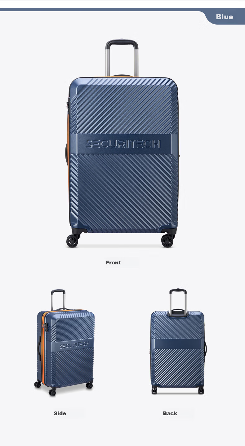 DELSEY French Ambassador Luggage Suitcase Travel Case Carry-On Large Capacity Unisex Trolley Case 12