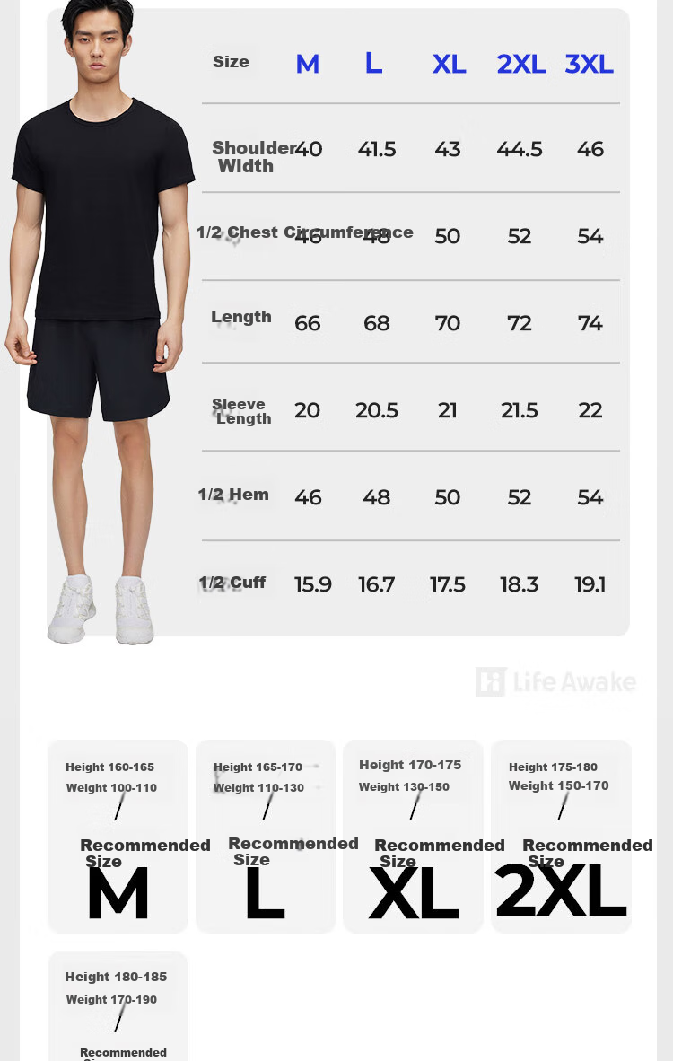 Hailanzhijia Men's Short-Sleeve Undershirt, Round Neck, 100% Pure Cotton, Comfortable, Breathable, Thin, Basic Undershirt, 2-Pack 12