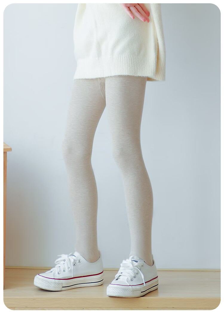 Caramella Kids Girls Spring Autumn Thin Vertical Stripe Soft Comfortable Versatile Tights 3