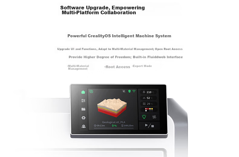 Creality K2 3D Printer Desktop Home FDM Fully Automatic Leveling Large Size High-Speed 3D Printing Machine 34