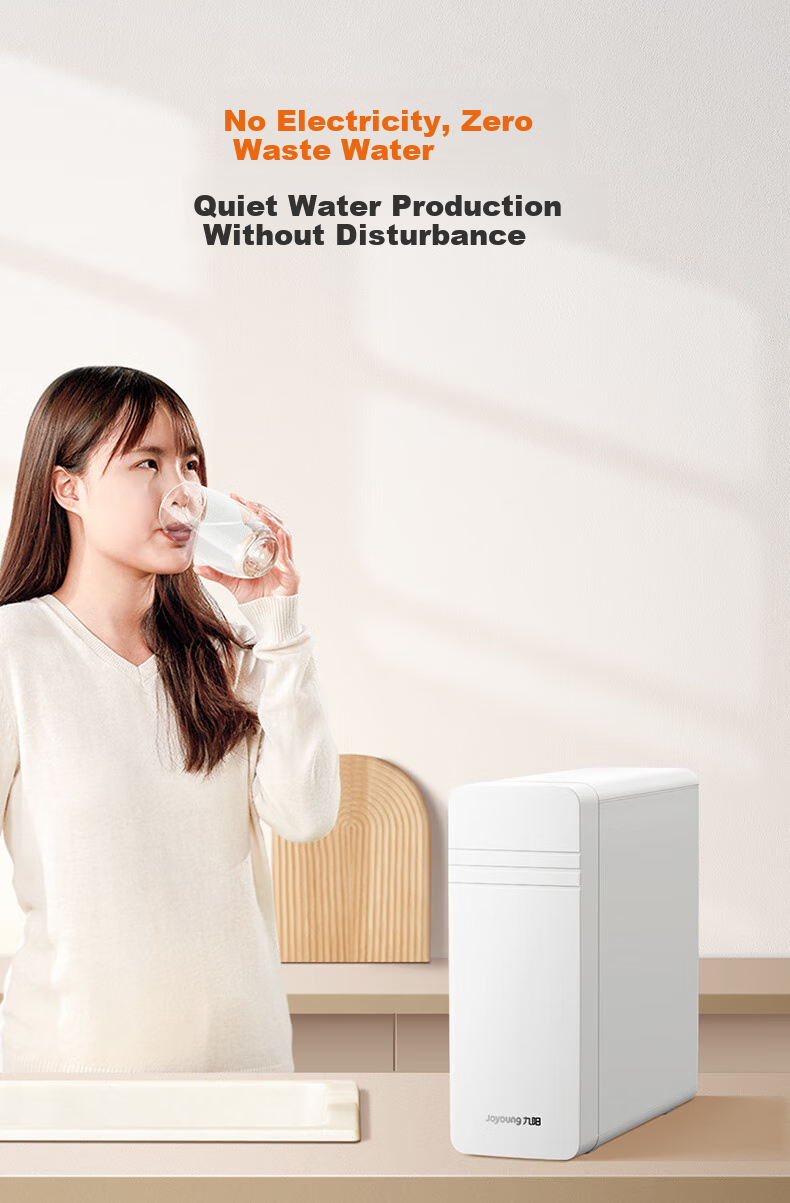 Joyoung Ultrafiltration Water Purifier for Home Direct Drinking, Kitchen Tap Water Purification System, 2.5L/min High Flow Rate JYW-RC312 8