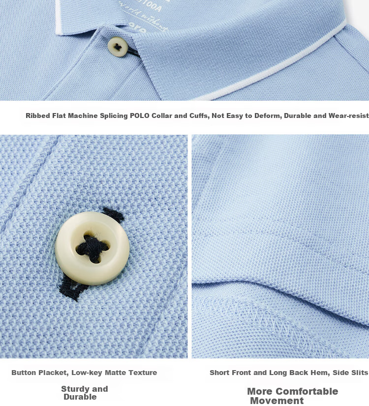 Giordano Polo Shirt for Men, Honeycomb Mesh Pique Fabric, Men's Collared Top Polo Shirt Short Sleeve 01011425 20
