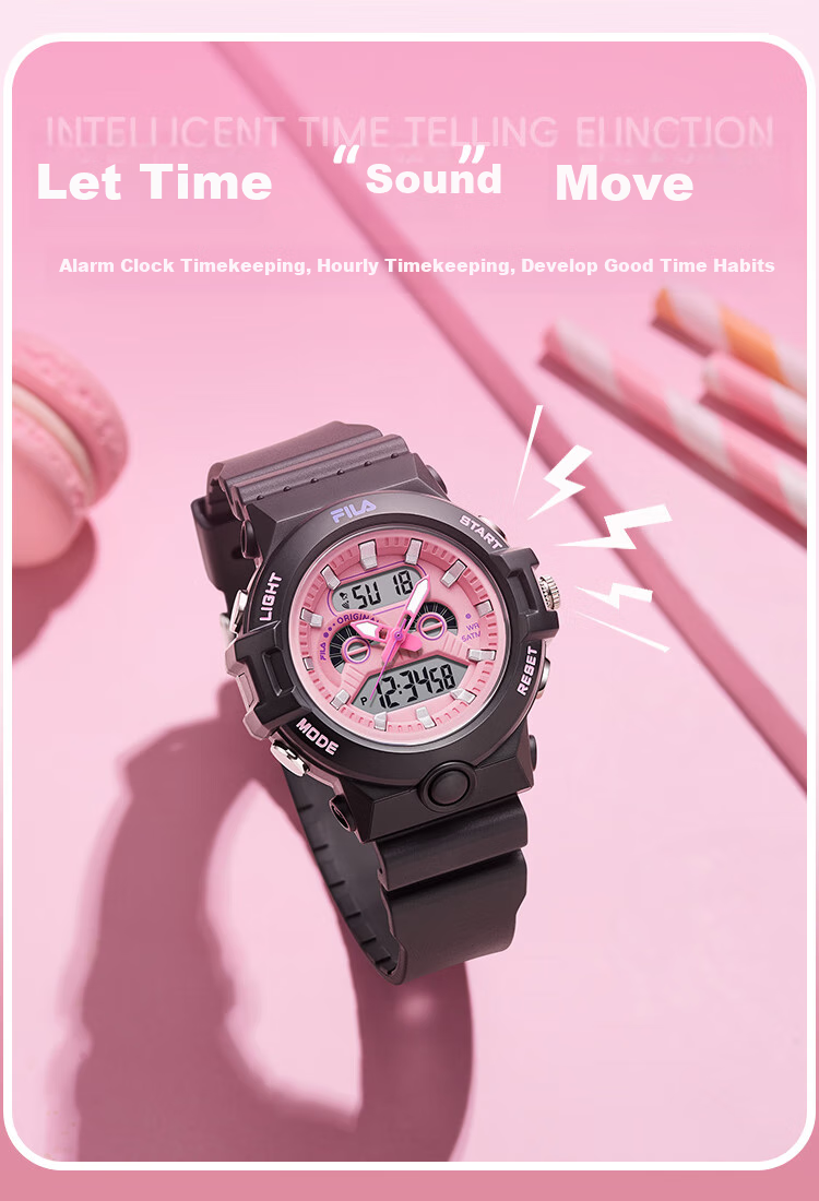 FILA Electronic Watch, Sweet And Cool Style Digital Watch for Men And Women, Sports Student Watch, Gift for Children, 6742-001 4