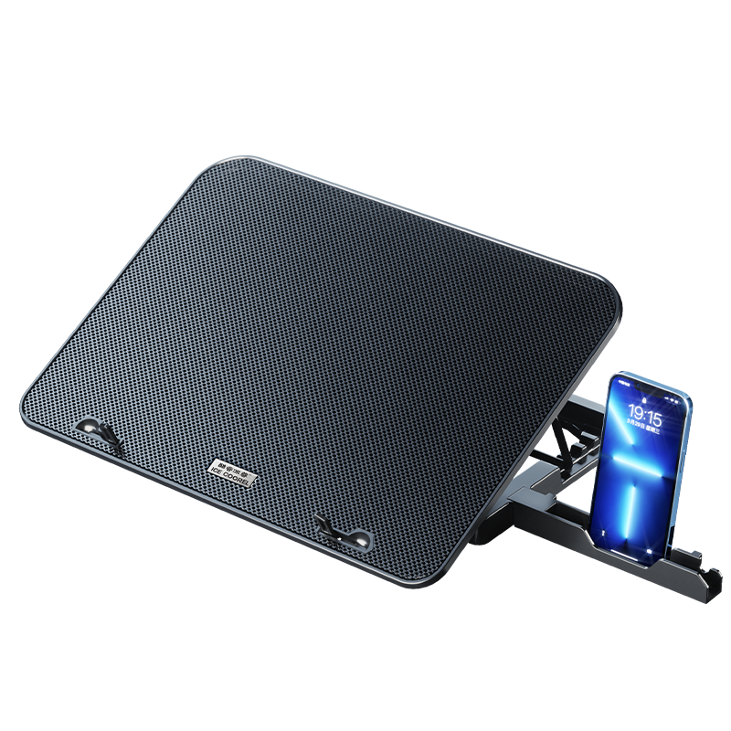ICE COOREL A9C Laptop Cooling Fan, 9-Core Fan with Phone Stand, Computer Riser Stand, Gaming Laptop Cooling Base, Tablet Cooling Fan Suitable for Lenovo, Apple, Huawei