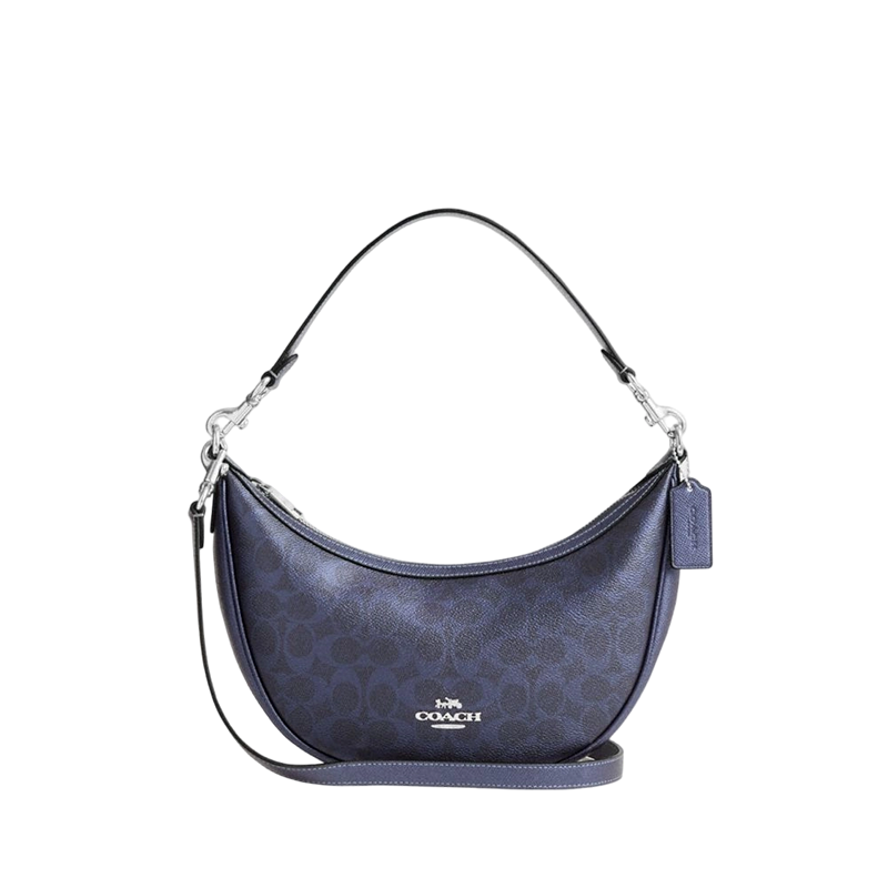 COACH Women's ARIA Metal Logo Signature Shoulder Tote Bag CCL27 Gift