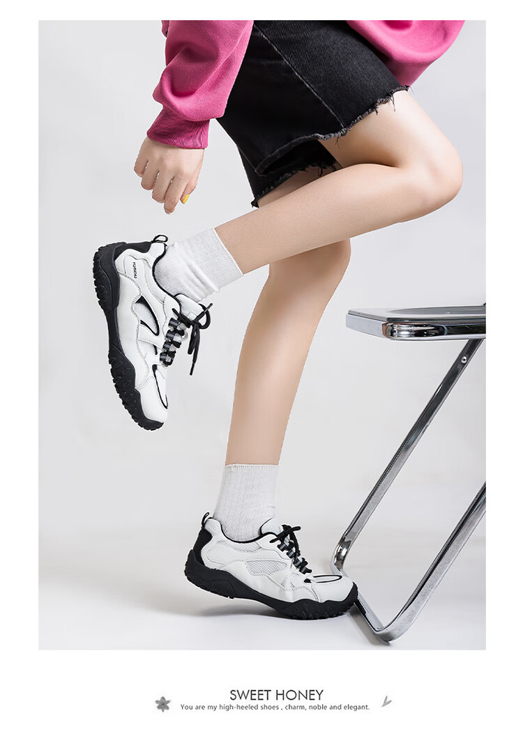 Global 2026 Hot Pink Lightweight Casual Women's Sports Shoes Ins Campus Style Fashion Trendy Training Sneakers 16