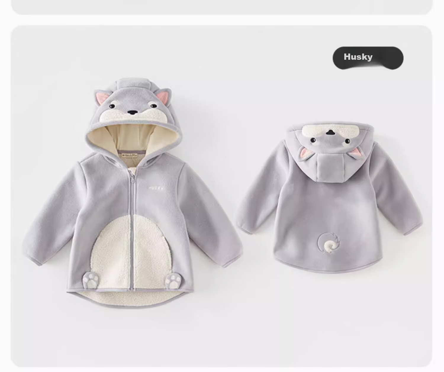 DAVE & BELLA Kids Fleece Jacket Autumn Winter Boys Girls Plush Baby Fleece Clothing DBX14462 22