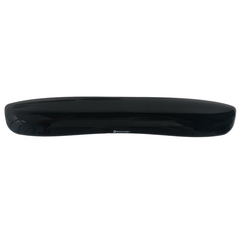 EXCO Black Transparent Keyboard Handrest, Ergonomic Silicone Mouse Pad, Wrist Rest, Keyboard Support, Wrist Pad, Anti-Tendonitis Palm Rest, Large Size 0541
