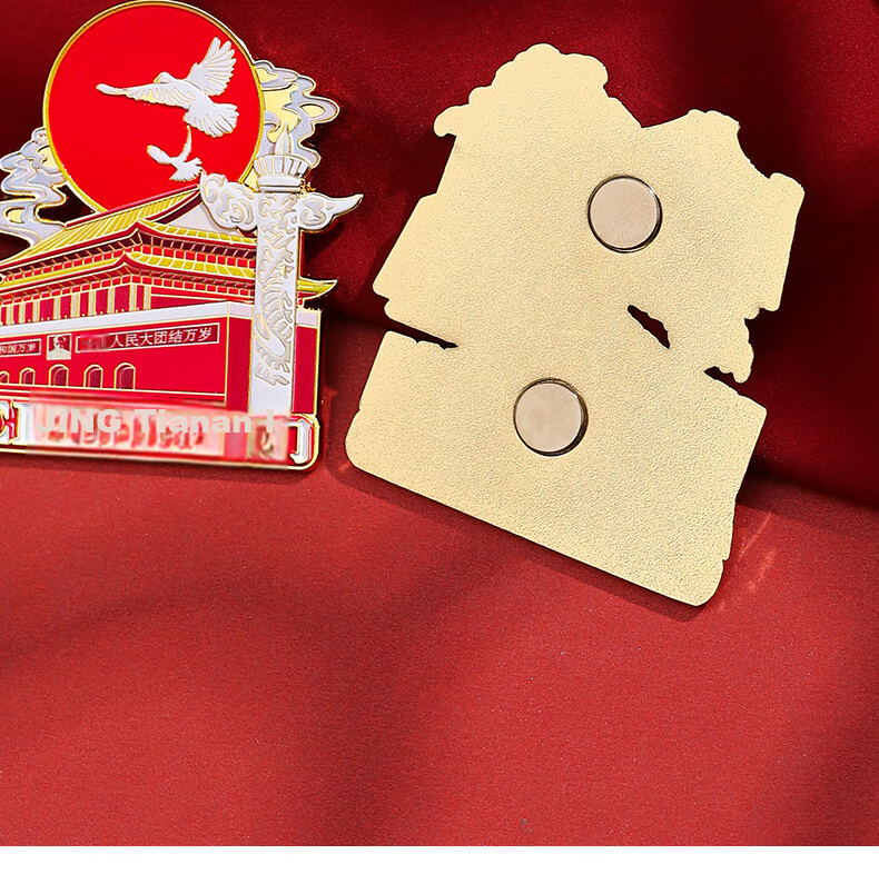 Xiaodiaojiang Chinese-Style Forbidden City Museum Cultural And Creative Refrigerator Magnet Sticker, Suzhou Hangzhou Tourist City Landmark Souvenir, National Day Gift for Classmates Teachers, Beijing Great Wall Gift 14